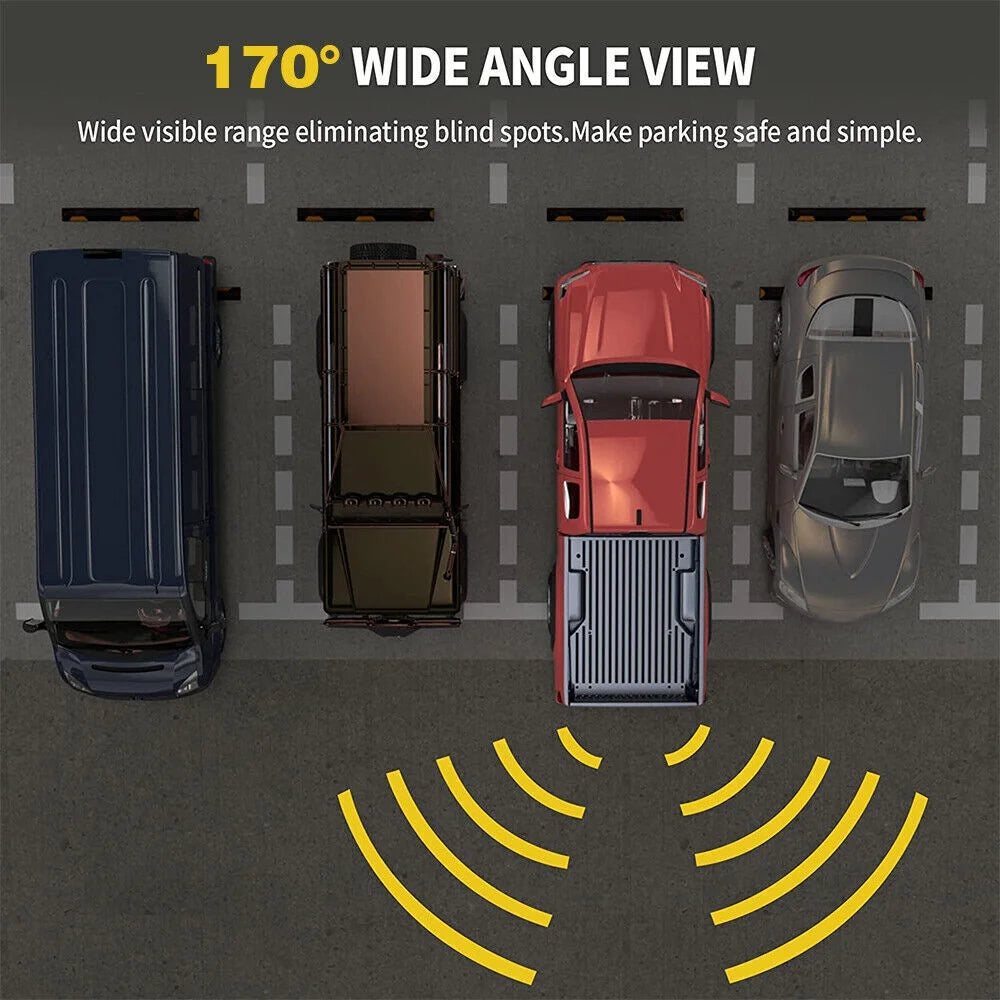 Enhance Sizeafety with Tailgate Handle Backup Camera – Compatible with Dodge Ram 1500 (09-17) & 2500 3500 (10-19)