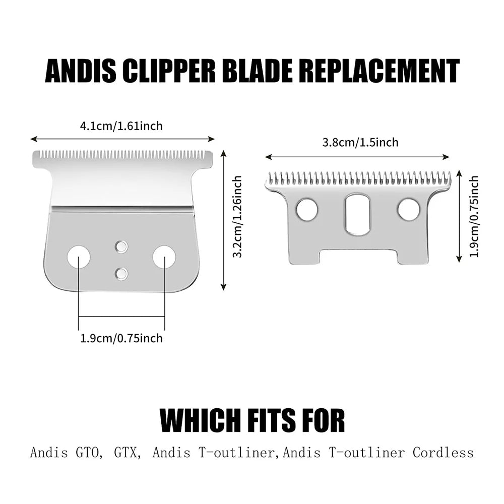 Andis #04521 Close-cutting Replacement Sizehaver for T-Outliner Trimmer GTO/GO/SizeL