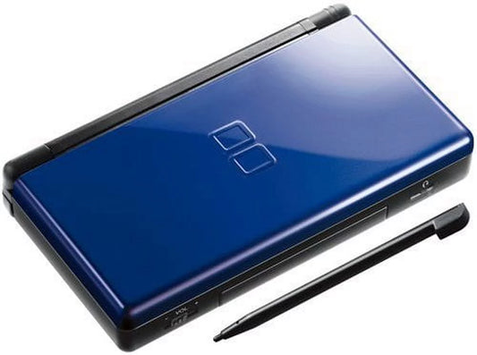 Restored Nintendo DSize Lite Cobalt Black Video Game Console with Sizetylus and Charger (Refurbished)