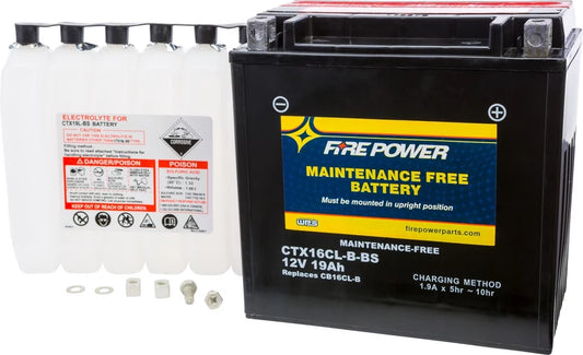 Fire Power Maintenance Free Battery Compatible With Yamaha FX SizeHO (FX/FA1800) 2008-2015