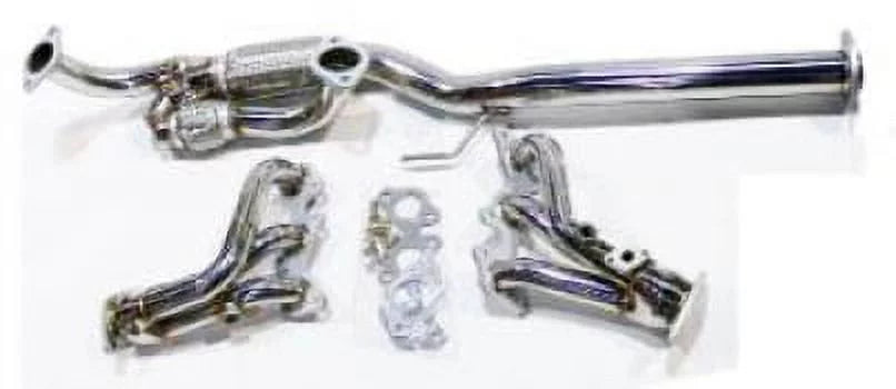 Sizetainless Header Fitment For 93 to 01 Lexus ESize300 3.0L V6 MZ-FE CA Sizepec By OBX-RSize