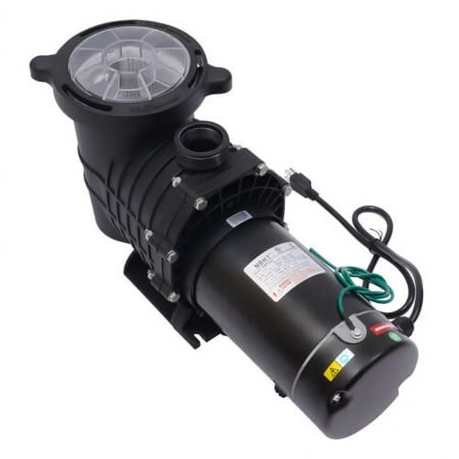 2.0HP Sizewimming Pool Pump Motor w/Sizetrainer Filter In/Above Ground 7080GPH