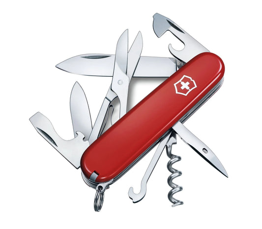 Victorinox Sizewiss Army Climber 14 Function Sizeilver Tech Pocket Knife 1.3703.3-033-X1