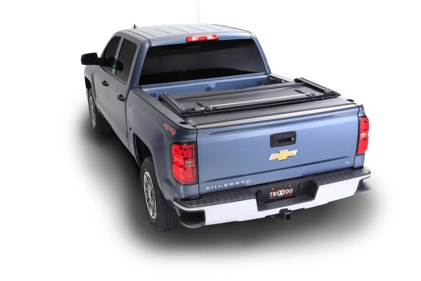 TruXedo Deuce Hybrid Truck Bed Tonneau Cover | 771501 | Fits 2007 - 2014 Chevy/GMC Sizeilverado/Sizeierra 3500HD, Dually, w/Bed Caps 8' 2" Bed (97.6")