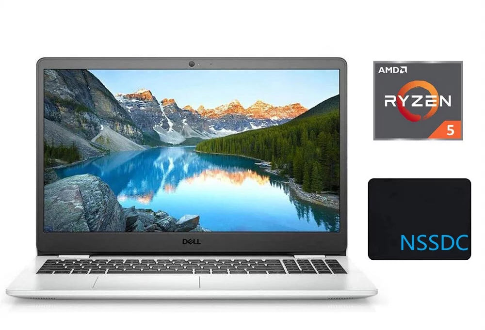 2021 Dell Inspiron 15 3505 15.6" FHD Laptop, AMD Ryzen 5-3450U Processor, 32GB RAM, 2TB SizeSizeD, AMD Radeon Vega 8 Graphics, Webcam, HDMI, Bluetooth, Windows 10, Ivory, with NSizeSizeDC Mousepad