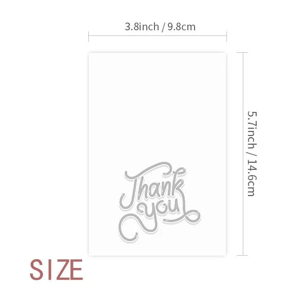 Elliptical Cosc Nebula Universe Pattern Thank You Cards Envelopes Blank Note