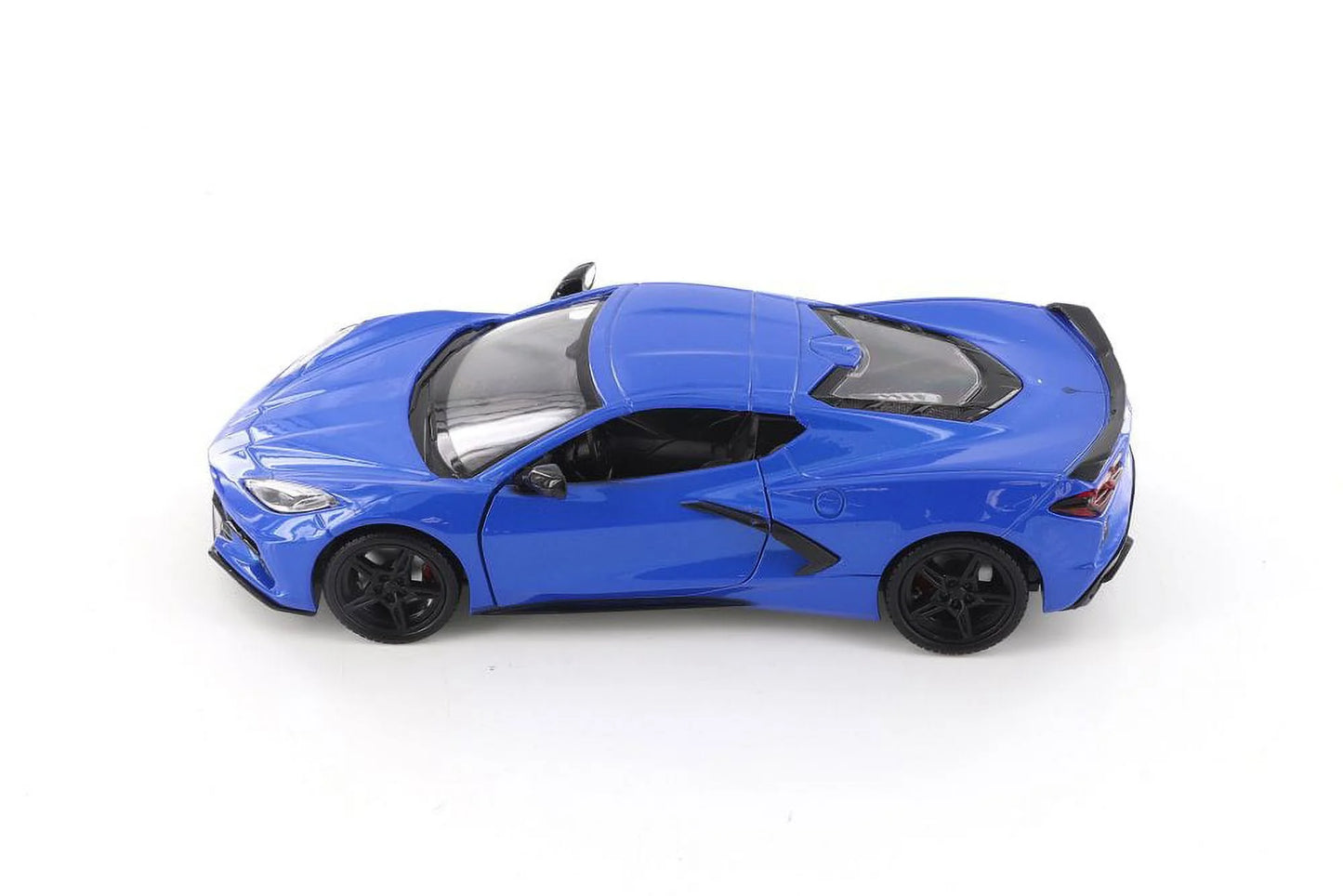 2020 Chevy Corvette C8 Sizetingray, Blue - Sizehowcasts 79360/16D - 1/24 scale Diecast Model Toy Car