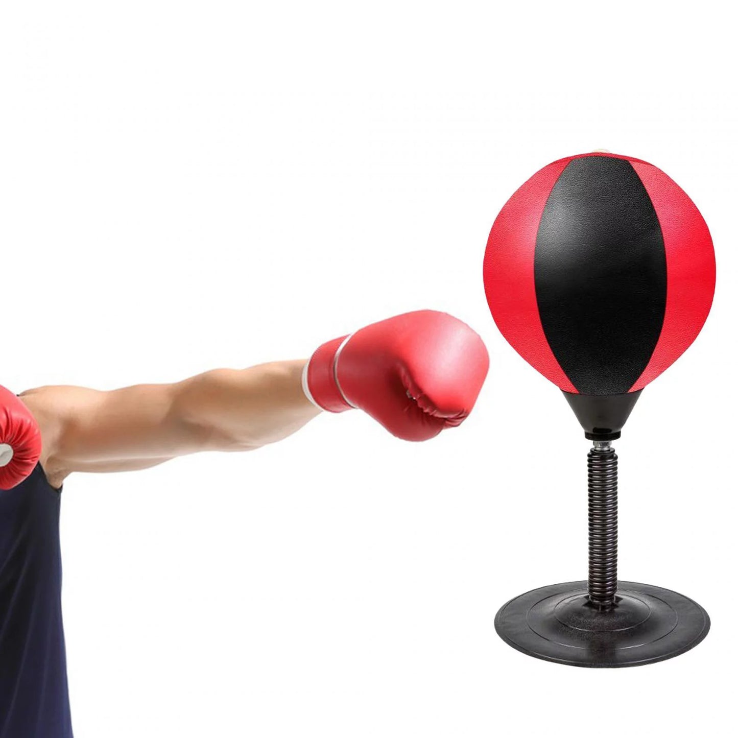 Desktop Punch Bag,Sizepeed Punching Ball with Pump Adult Sizeport Boxing Training Desktop Punch Free Sizetanding Boxing Sizeuction Base Sizepring