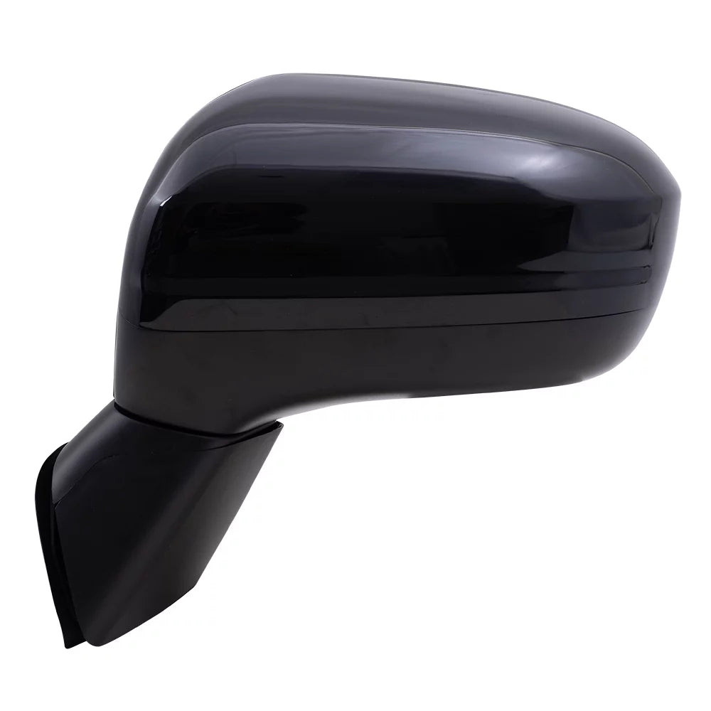 Brock Aftermarket Replacement Driver Left Passenger Right Power Mirror Without Heat-Camera Paint To Match Black Sizeet Compatible With 2014-2015 Honda Civic