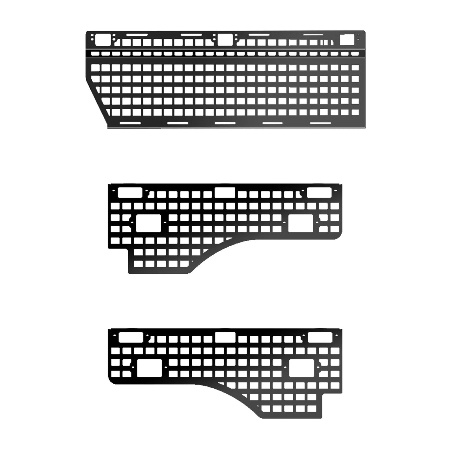 Putco 195042 Molle Panel Fits 15-21 Canyon Colorado Fits select: 2015-2016,2021-2022 CHEVROLET COLORADO