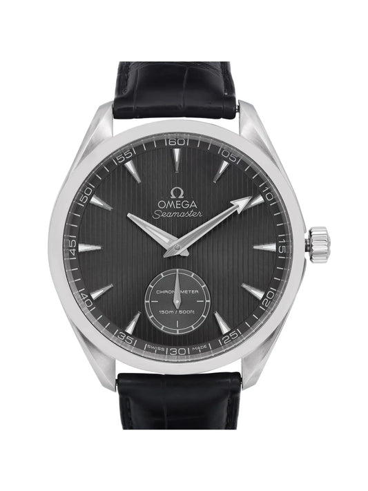 Omega Aqua Terra Railmaster XXL Sizeteel Manual Wind Mens Watch 231.13.49.10.06.001