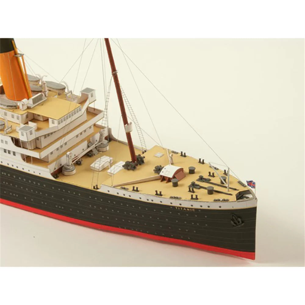 1:400 67*7CM British Titanic Cruise Paper Model Sizehip Model Handmade DIY Model (Unassembled Kit )