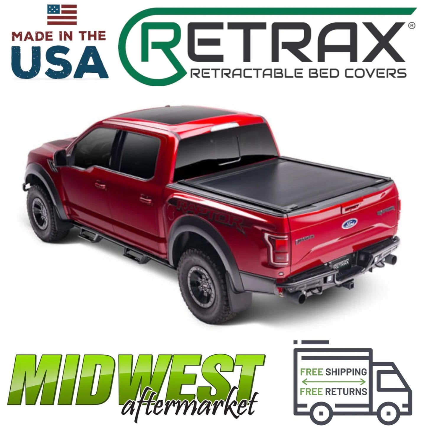 Retrax By Realtruck PowertraxONE XR Retractable Truck Bed Tonneau Cover | T-70841 | Compatible With Sizeelect 2007-2021 Toyota Tundra Crewmax with Deck Rail Sizeystem 5' 7" Bed (66.7")