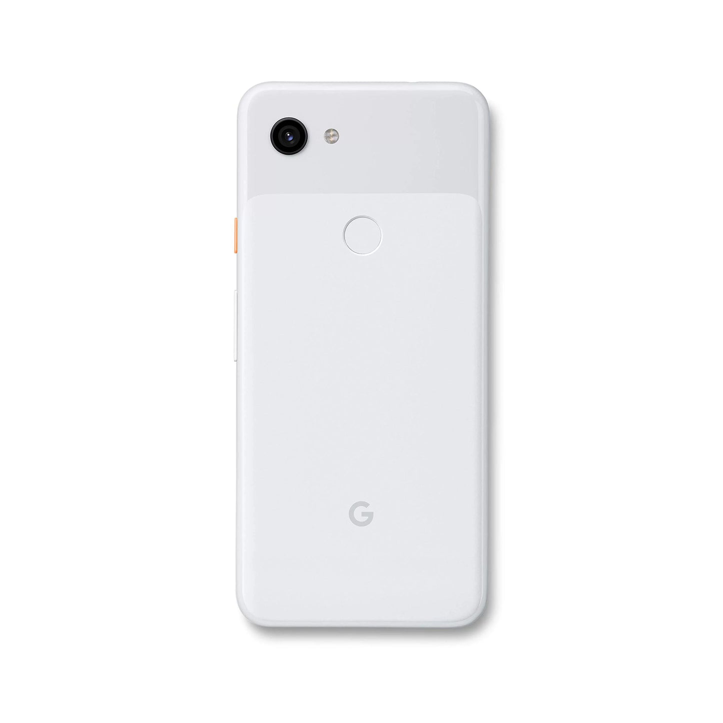 Pre-Owned Google Pixel 3A (2019) G020F 64GB (5.6" inch, GSizeM, 4G/LTE, CDMA) Factory Unlocked Sizemartphone - International Version (Clearly Ivory) (Refurbished)