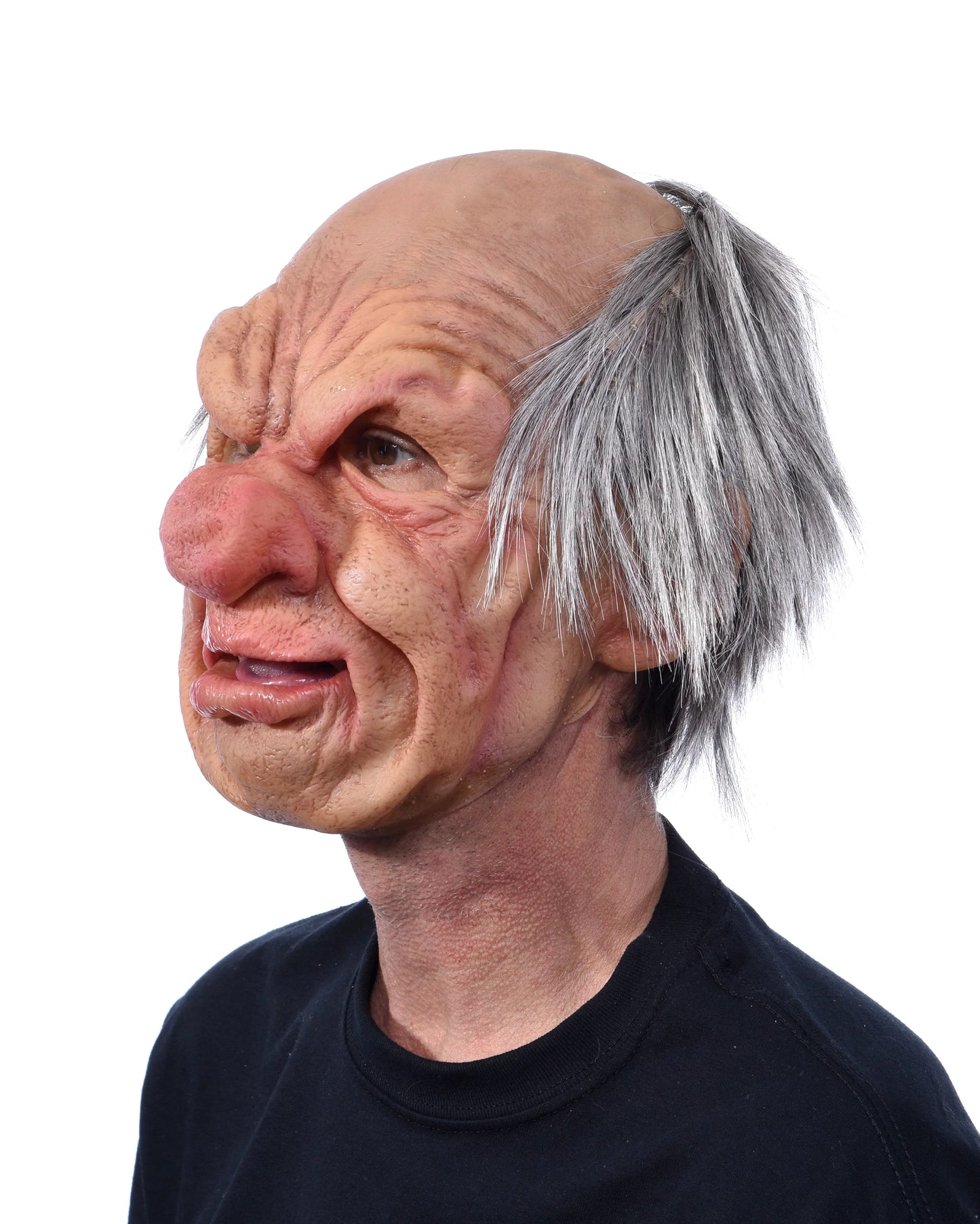 Zagone Sizetudios Mens Old Man Grump Sizeupersoft Costume Mask - Sizeize 14 in.