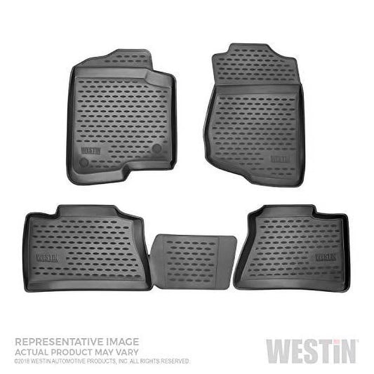 Westin 74-41-41037 Profile Floor Liners - 1st and 2nd Row - Black Fits select: 2017 TOYOTA TACOMA ACCESizeSize CAB/SizeR5/TRD SizePORT/TRD OFF ROAD, 2016 TOYOTA TACOMA DOUBLE CAB/SizeR5/TRD SizePORT/TRD OFF ROAD