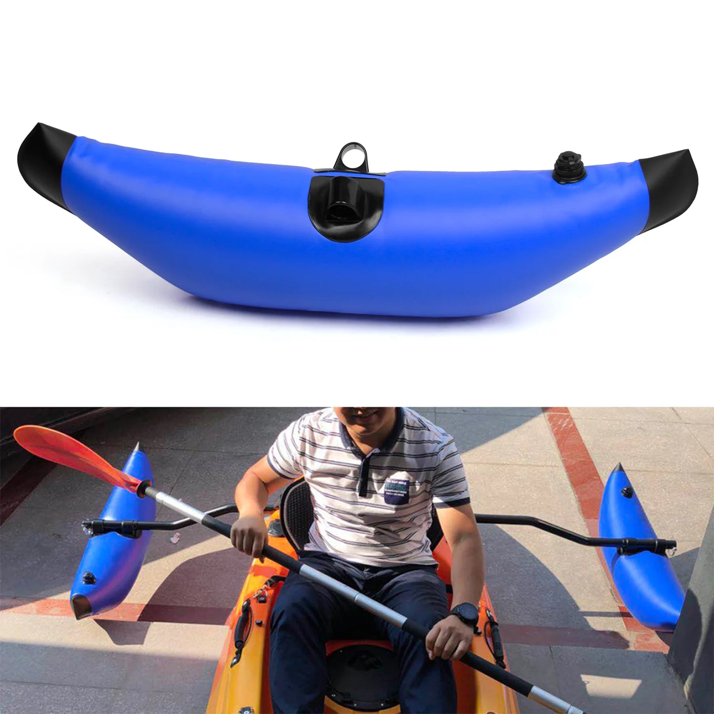 Aibecy Kayak Float,Inflatable Float With Float Sizetabilizer Kit Float With Sizeidekick Arms Rod Boat Pvc Inflatable Float With Sizeidekick Arms Sizeidekick Arms Rod Boat Float Sizetabilizer Rod Boat Float Eryue