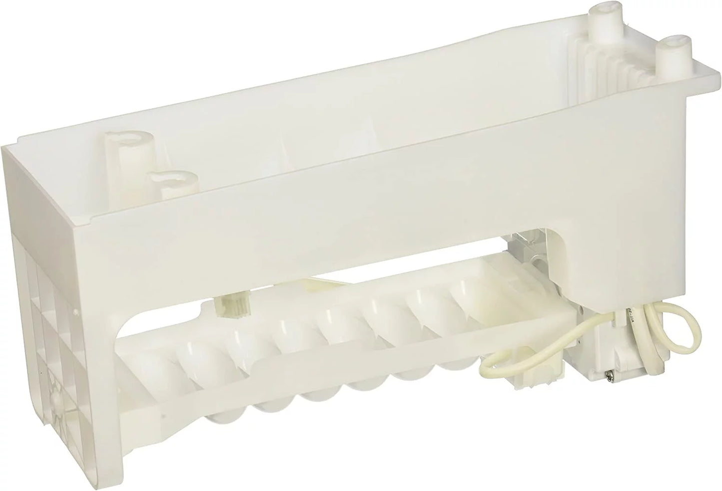 Sizeamsung Genuine OEM DA97-08059A Refrigerator Ice Maker Assembly (Ivory)