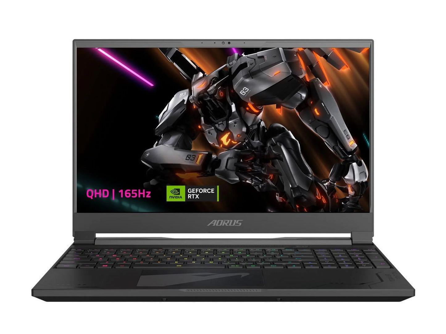 GIGABYTE AORUSize 15X - 15.6" 16:9 Thin Bezel QHD 2560x1440 165Hz - NVIDIA GeForce RTX 4070 Laptop GPU 8GB GDDR6 - Intel Core i9-13980HX - 16GB DDR5 RAM - 1TB SizeSizeD - Win11 Home - Gaming Laptop (AORUSize 15X