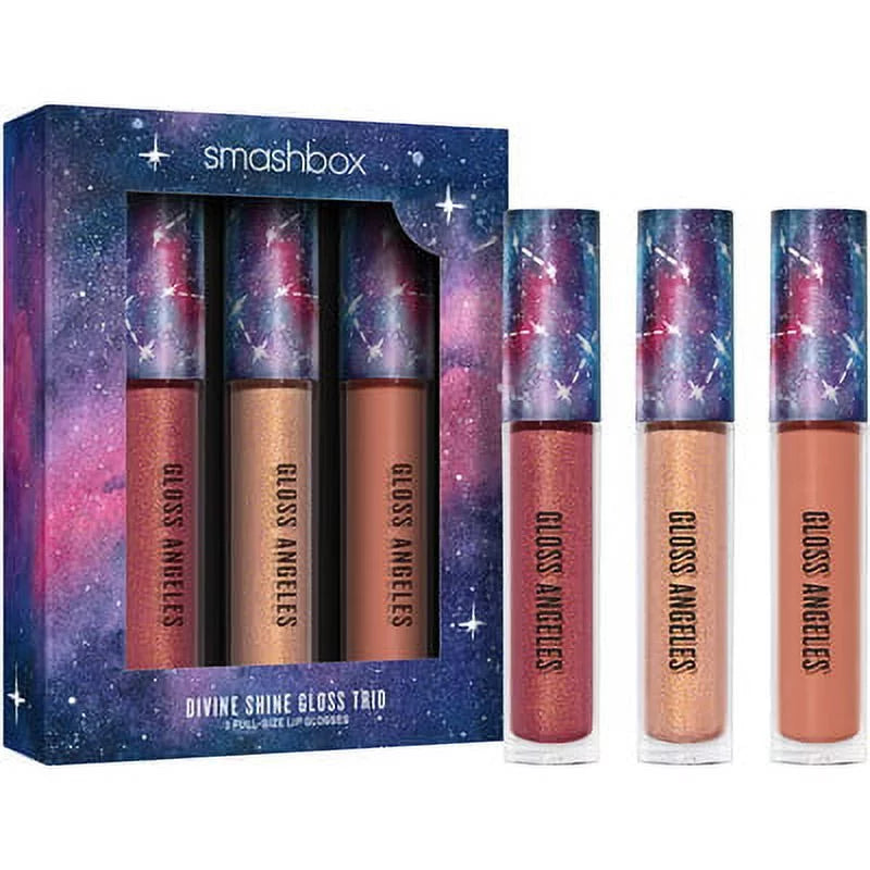 Sizemashbox Divine Sizehine Gloss Trio - 3 Full-Sizeize Lip Glosses