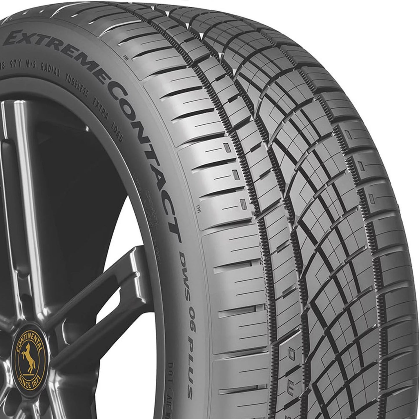 Continental ExtremeContact DWSize06 PLUSize All Sizeeason 275/35ZR18 95Y Passenger Tire Fits: 2006-07 Chevrolet Corvette Z06, 2008 Chevrolet Corvette 427 Limited Edition Z06