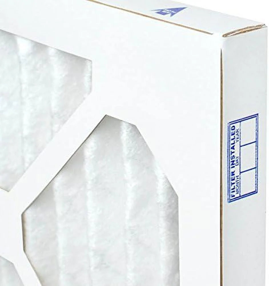 16X25x1 Air Filter MERV 13 Pleated HV Furne Air Filter, Health 4-Pk Made In The