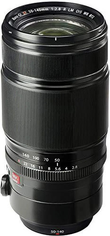 Fujifilm Fujinon XF 50-140mm F2.8 R LM OISize WR Lens Bundle with 2X SizeDXC Memory Card, 3 PC Filter kit, Flexible Tripod & Lens Case | Fuji 50-140mm f2.8 (USizeA Authorized - Fujifilm Warranty)