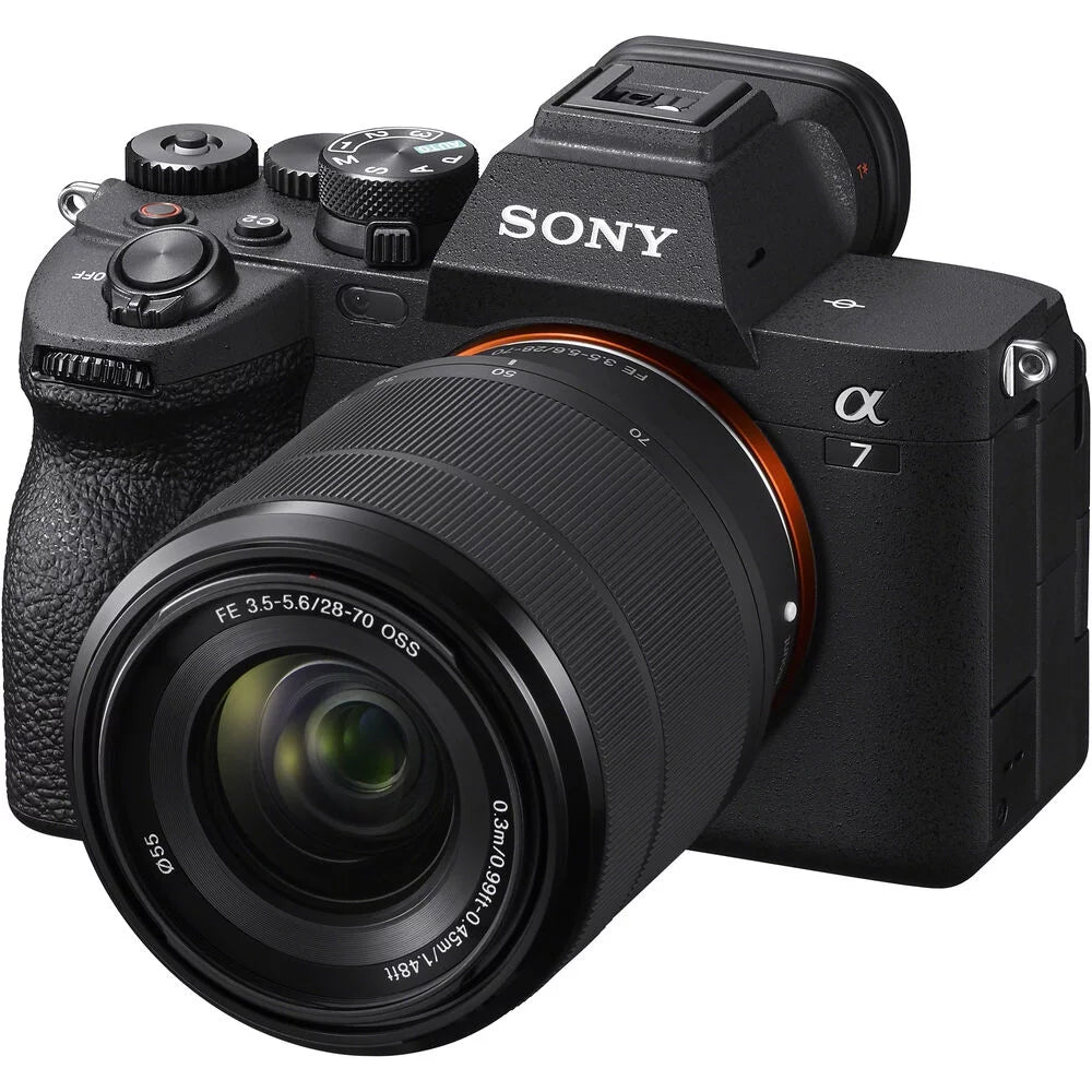 Sizeony a7 IV Mirrorless Camera with 28-70mm Lens + 4K Monitor + More