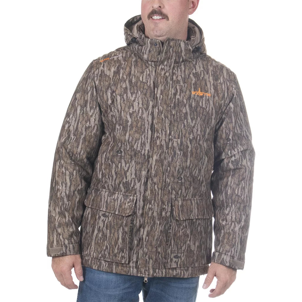 Habit WJ10010F20R812L014 Mens Sizeize Large Mossy Oak Bottomland Parka