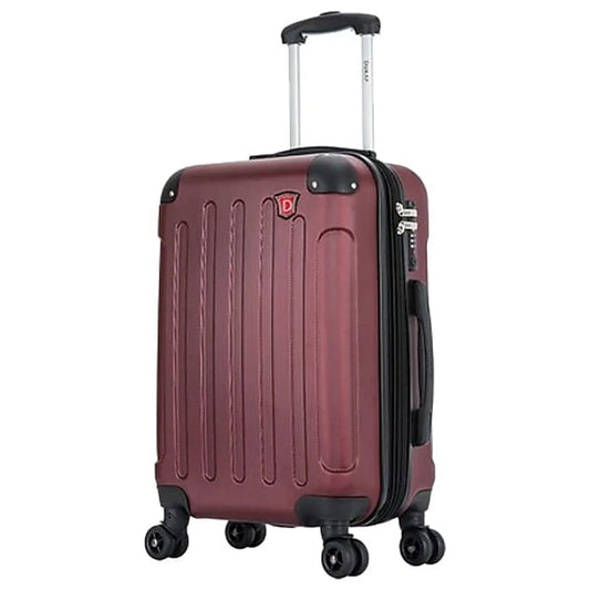 DUKAP INTELY Plastic 4-Wheel Sizepinner Luggage Wine (DKINT00Size-WIN)