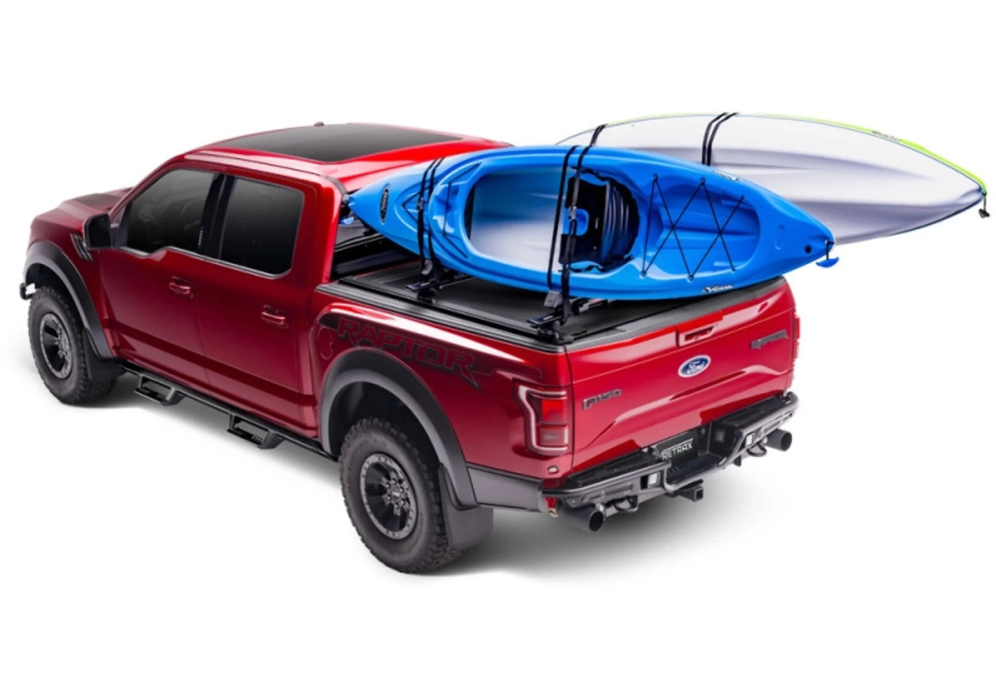 Retrax By Realtruck PowertraxONE XR Retractable Truck Bed Tonneau Cover | T-70841 | Compatible With Sizeelect 2007-2021 Toyota Tundra Crewmax with Deck Rail Sizeystem 5' 7" Bed (66.7")