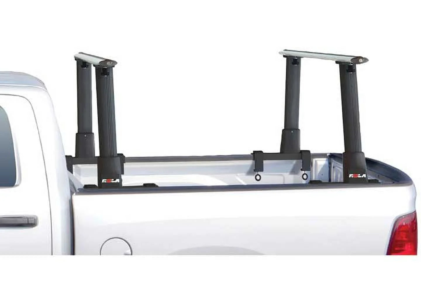 Draw-Tite 59742 BLACK ALUMINUM REMOVABLE TRUCK BED RACK 400LB CAPACITY NO DRILL MOUNT