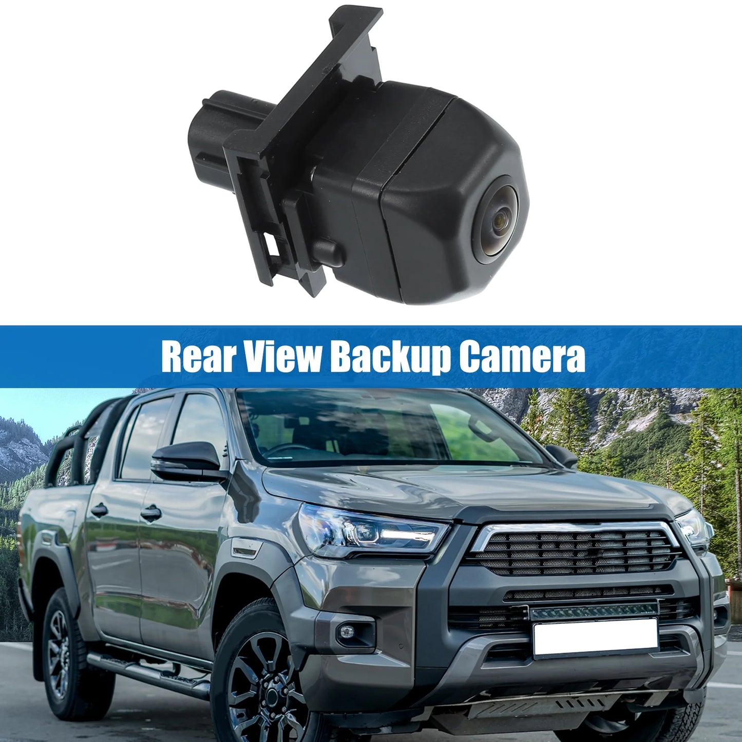 Rear View Back Up Camera Wide Angle Park Assist Reverse Camera for Toyota Hilux 2011-2015 No.8679071030