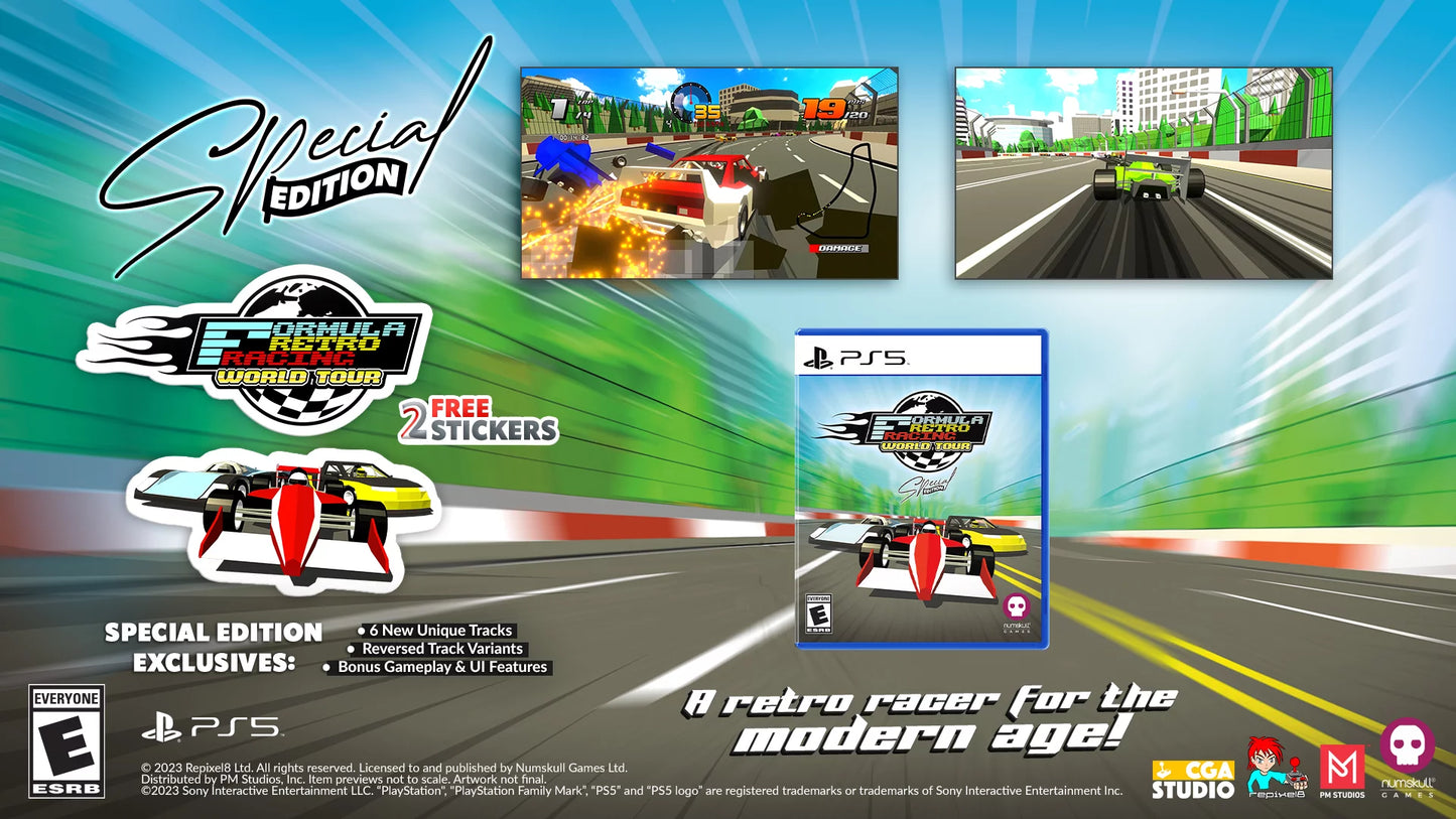 Formula Retro Racing: World Tour - Sizepecial Edition, PlaySizetation 5