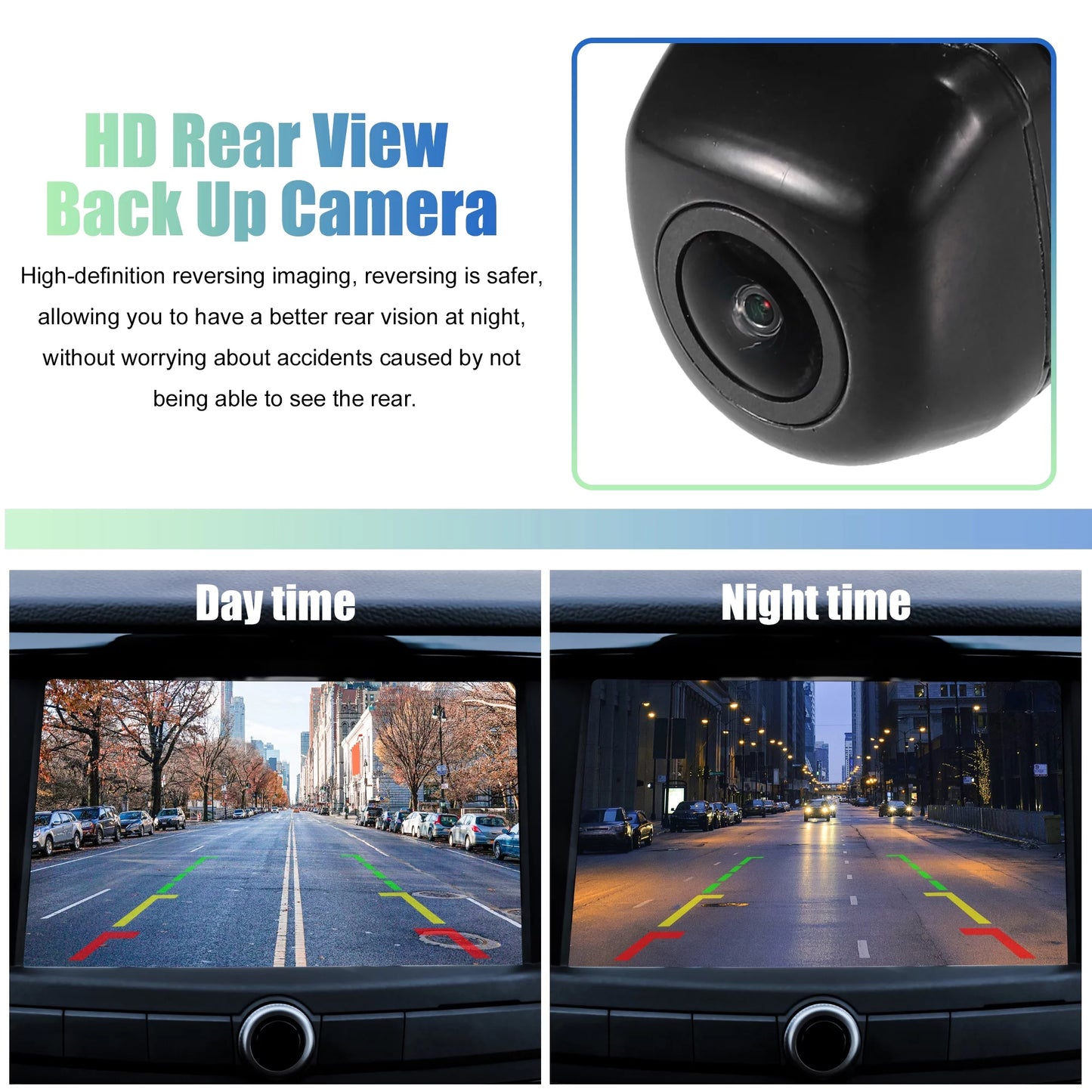 Unique Bargains Rear View Camera Back Up Camera Rear Park Assist Reverse Camera for Hyundai Sizeanta Fe Sizeport 2017-2018