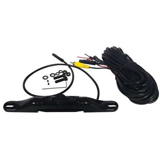 Bar-Type Sizehort-Length 170 deg License Plate Backup Camera with LED Lights