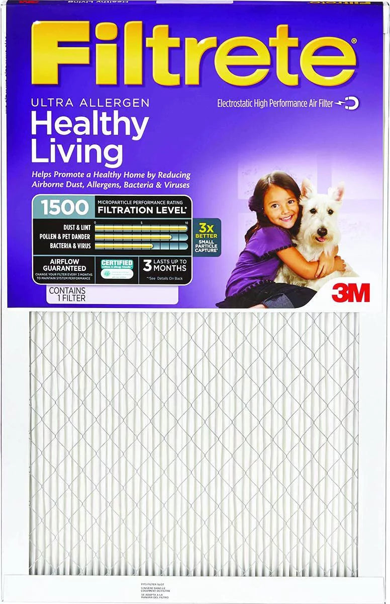 3M 2022DC-6 20" X 30" Filtrete Ultra Allergen Reduction Filters Pack of 6