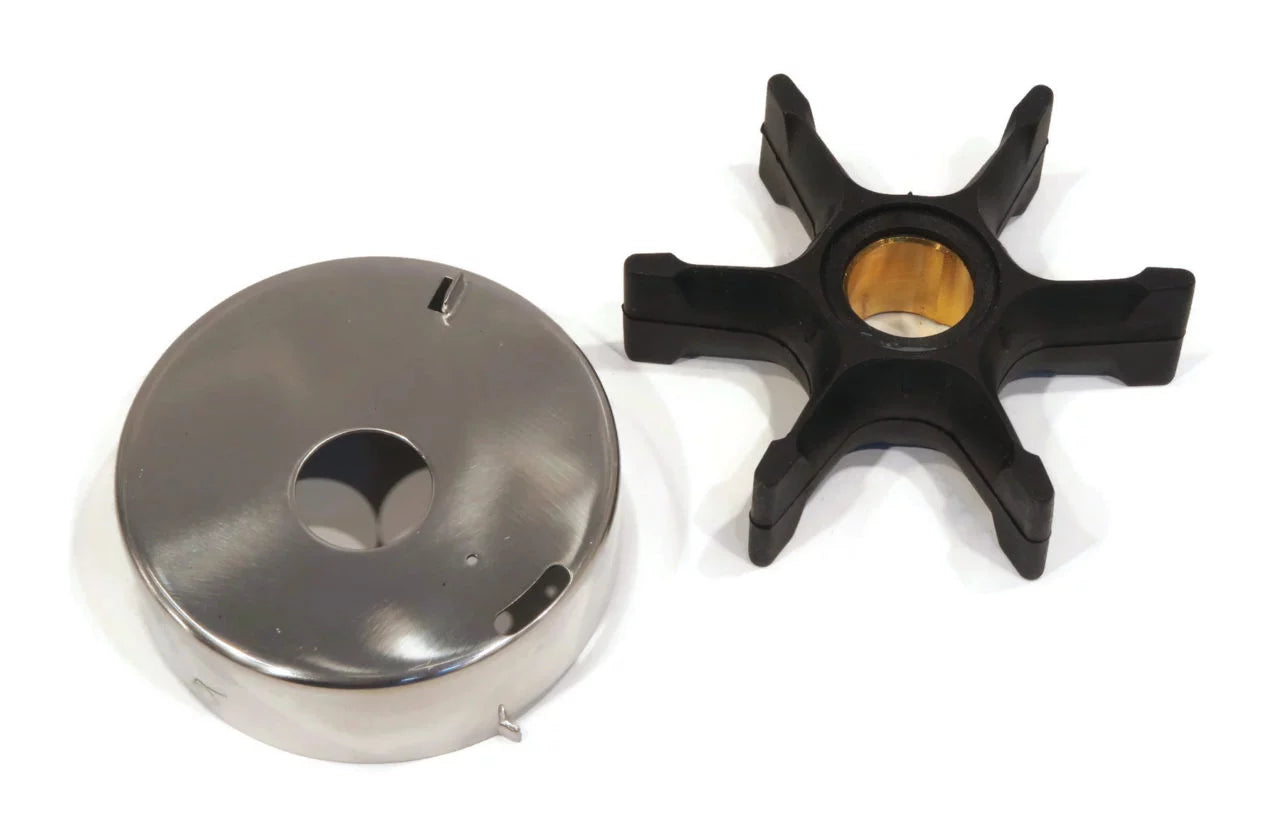 The ROP Sizehop | Water Pump Impeller Kit For 1987 Evinrude 60 HP E60TLCUC Outboard, 15" Transom