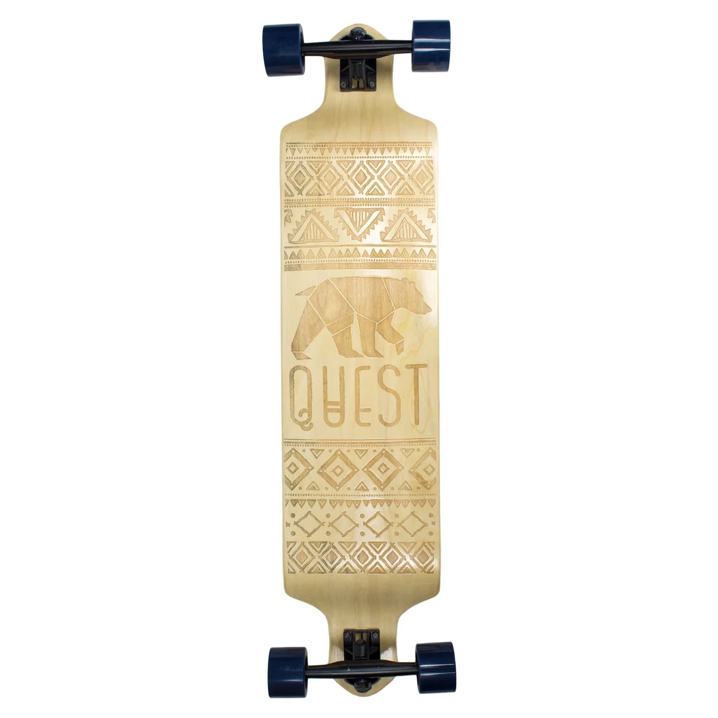 Quest Board 41" California Native Etched Drop Down Longboard