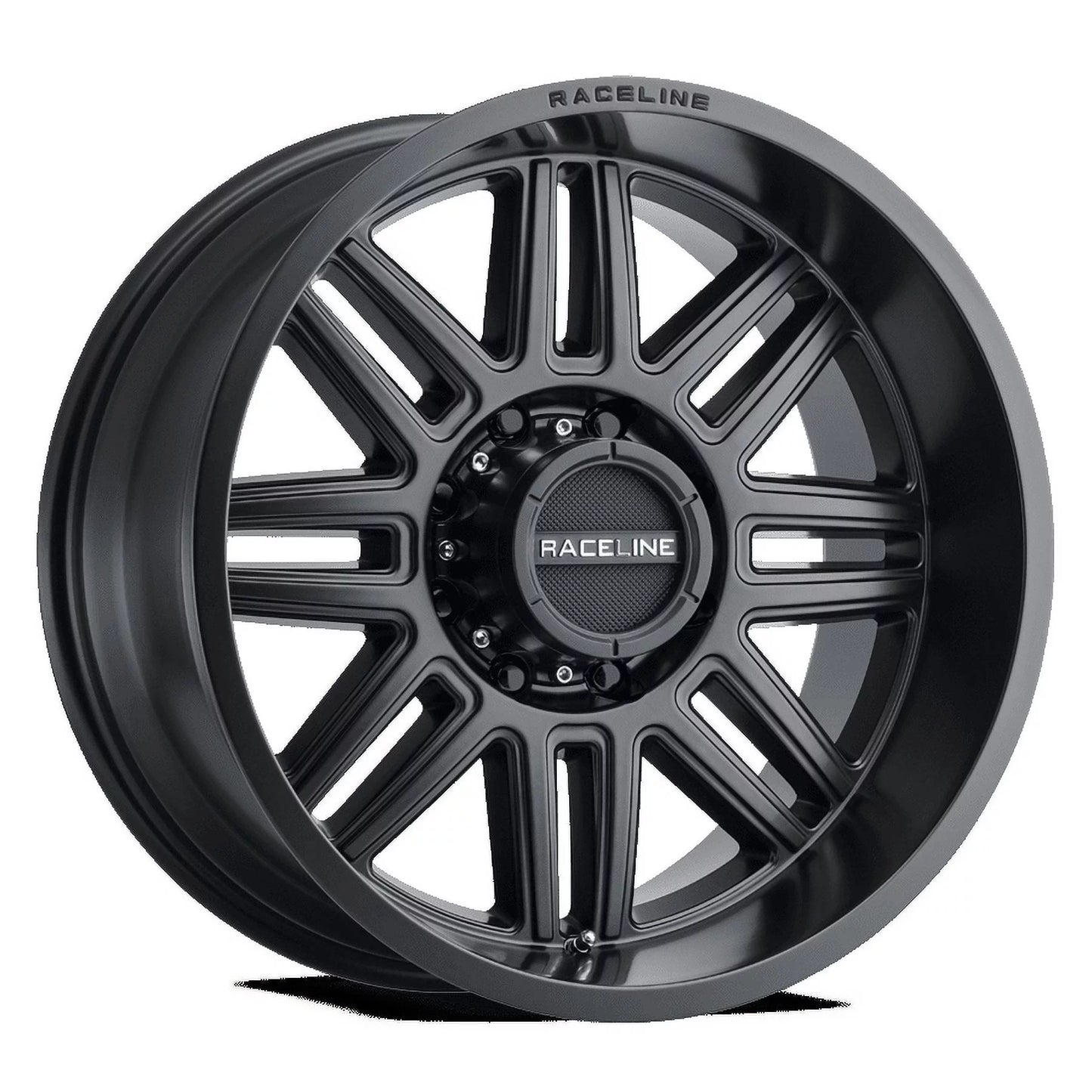 Raceline 948B-SizePLIT 20" Cast Aluminum Wheel, SizePLIT SizeATIN BLACK 20X10 6X135 -19mm