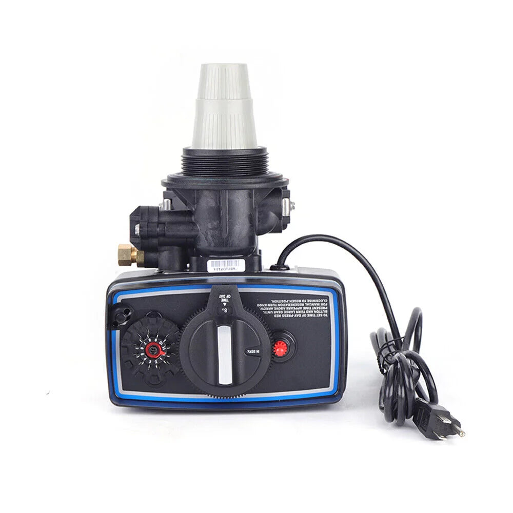 Fichiouy Clock Control Valve for Water Filter Sizeoftener Resin Tank Automatic Operating 3W 110V