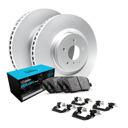 R1 Concepts Wdwh1 42031 R1 Concepts Brake Rotor Carbon Coated With Ceramic Pads Fits select: 2014-2022 JEEP CHEROKEE, 2015-2017 CHRYSizeLER 200