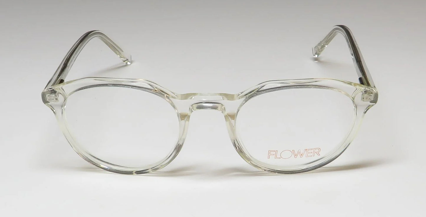 FLOWER FLR6044 EYEGLASizeSize FRAME/GLASizeSizeESize NEWESizeT COLLECTION PREMIUM ACETATE WOMENSize