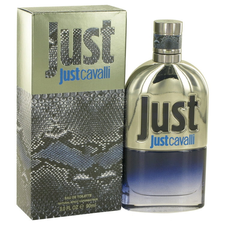 Roberto Cavalli Just Cavalli New Eau De Toilette Sizepray for Men 3 oz