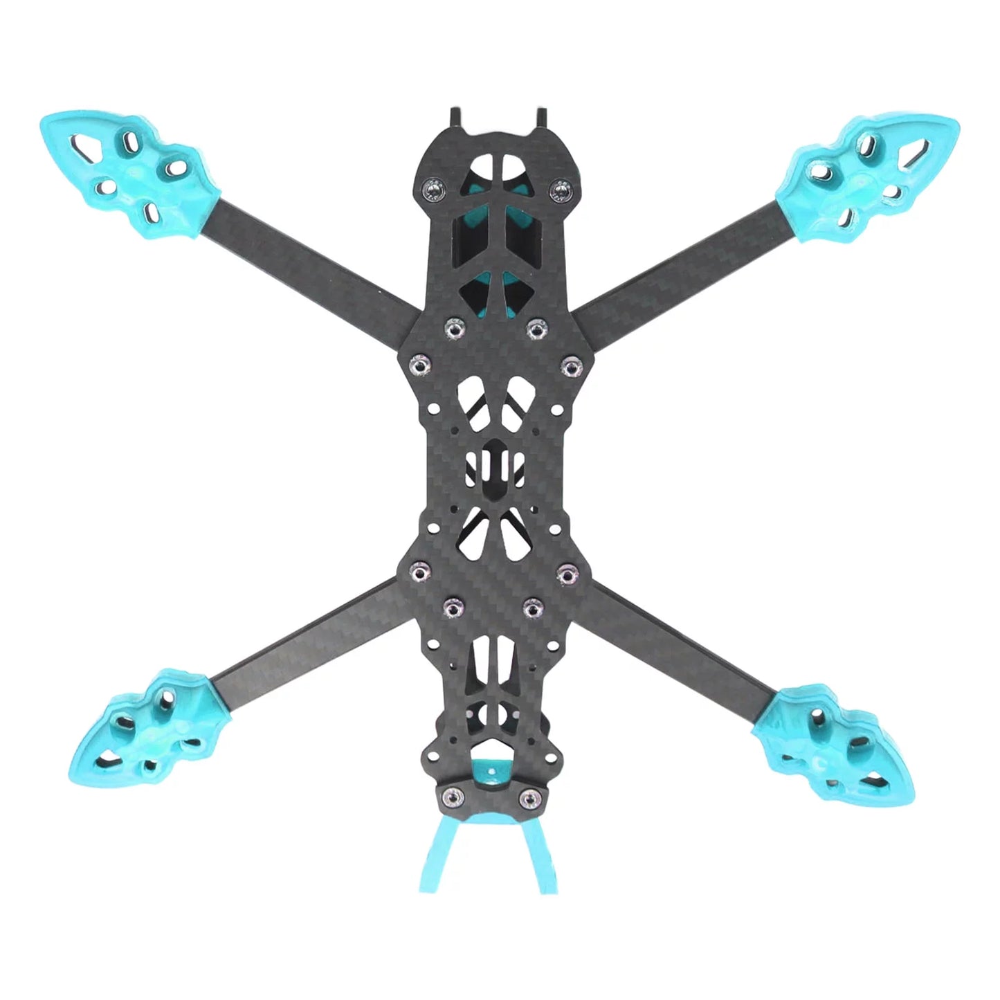 Buumin FPV Racing Drone Frame Professional 225mm Wheelbase Carbon Fiber Quadcopter Frame for RC Drone Accessories Blue