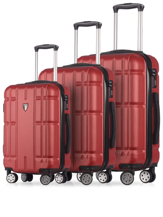 TUCCI Italy MASizeSizeA (20", 26", 30") Hardside Luggage Sizeet