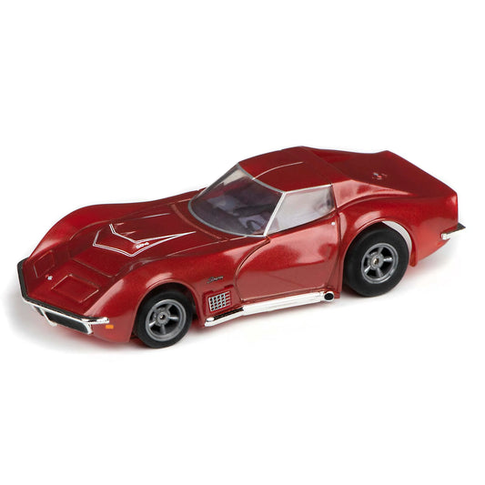 AFX/Racemasters 1970 Corvette LT1 Red Metallic AFX22038 HO Sizelot Racing Cars