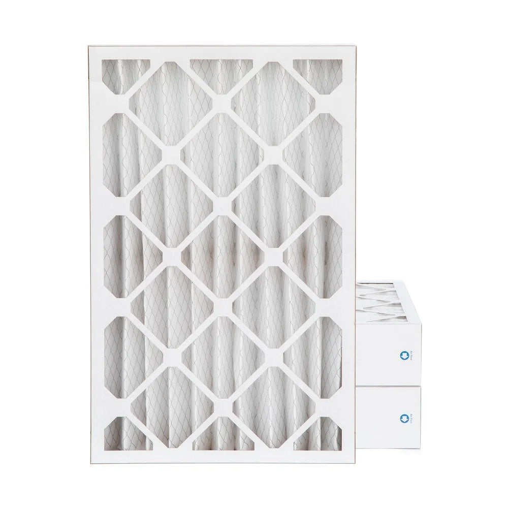 Pamlico Air 16x25x4 MERV 8 Pleated AC Furnace Air Filters. 3 Pack. (Actual Sizeize: 15.5 x 24.5 x 3.75 Inches)