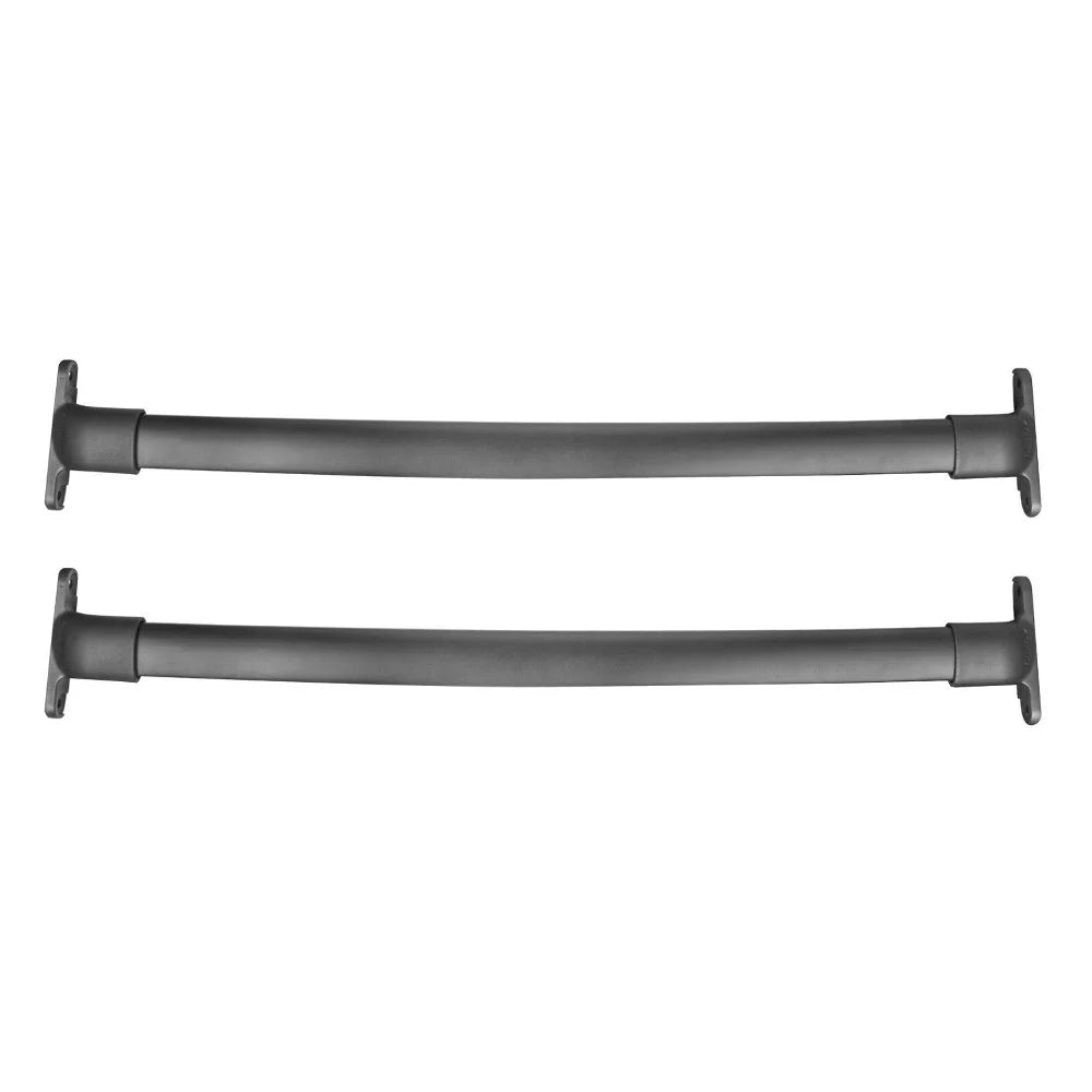 Teledu New Top Roof Rack Cross Bars Fit 2016-2019 Ford Explorer Package Carrier Black