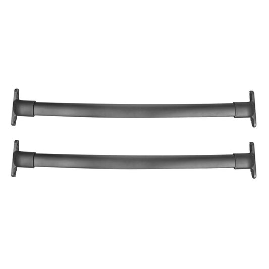 Teledu New Top Roof Rack Cross Bars Fit 2016-2019 Ford Explorer Package Carrier Black